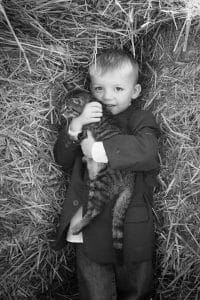 WI-Wedding-SunflowerHill-Country-Chic-Ring-Bearer-Black-White