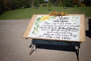 WI-Wedding-SunflowerHill-Menu-Board-Hand-Painted